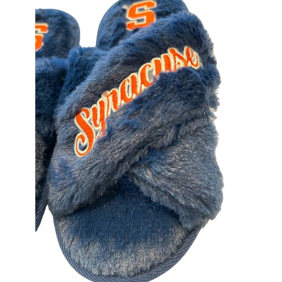 "FOCO NCAA Syracuse Orangemen Cross Slides Slippers S" - Picture 2 of 5